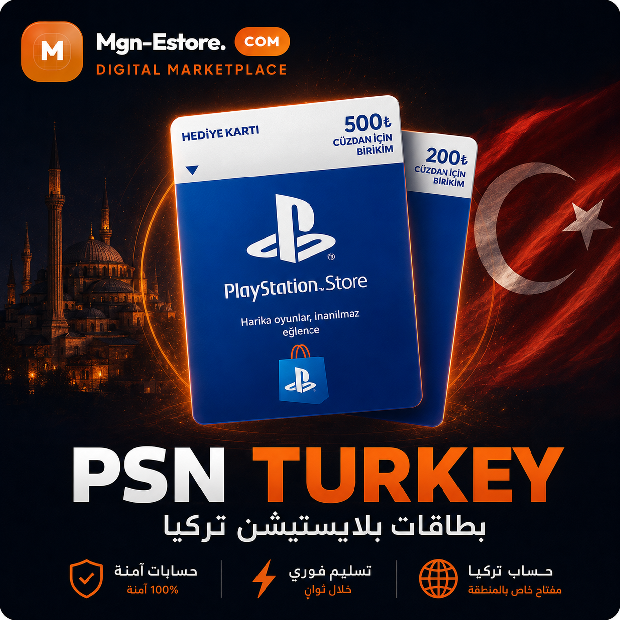 PSN Turkey (TRL)