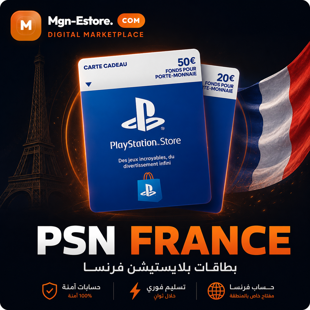 PSN FRANCE (EUR)