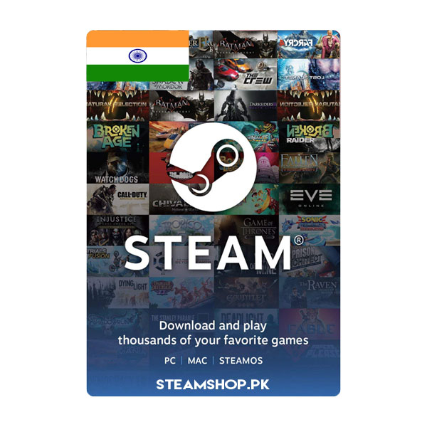 Steam Wallet India