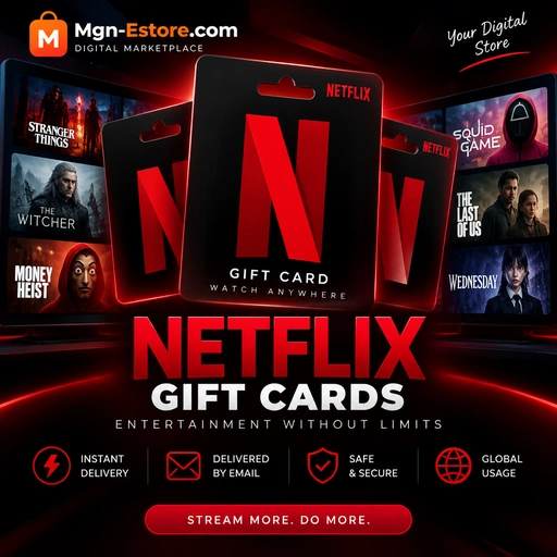 NETFLIX GIFT CARDS