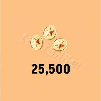 25500 Coins