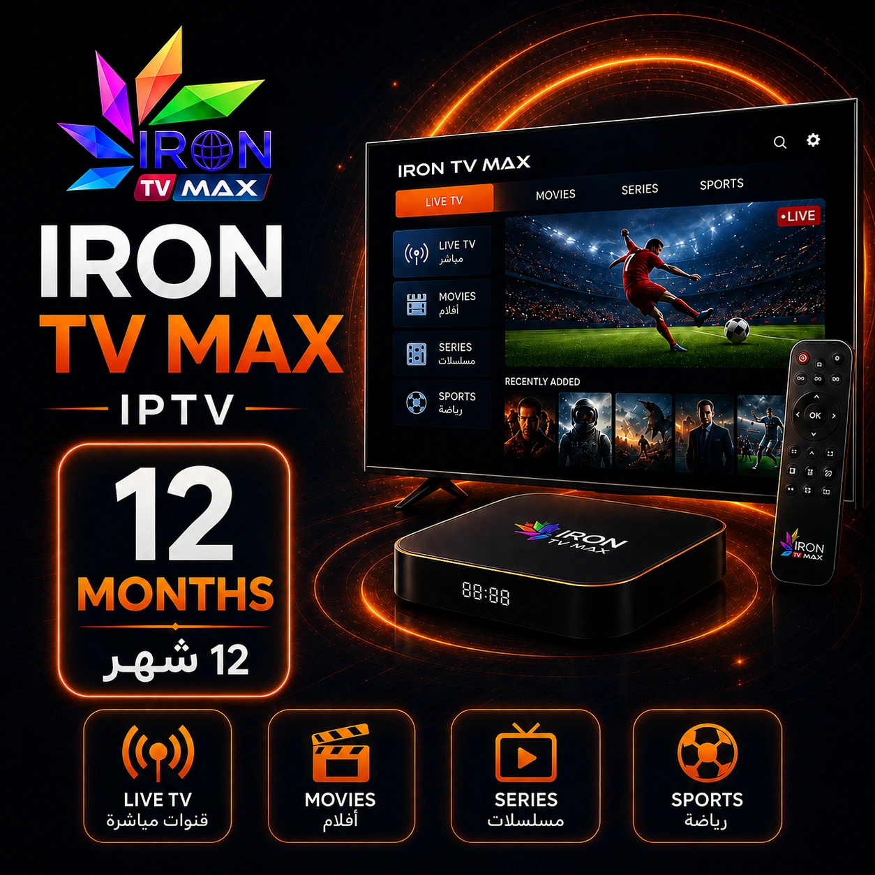 IRON  PRO 12M