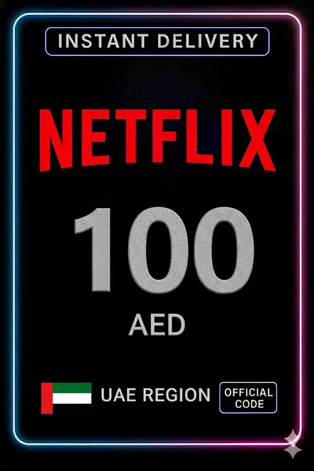 Netflix Gift Card - AED 100
