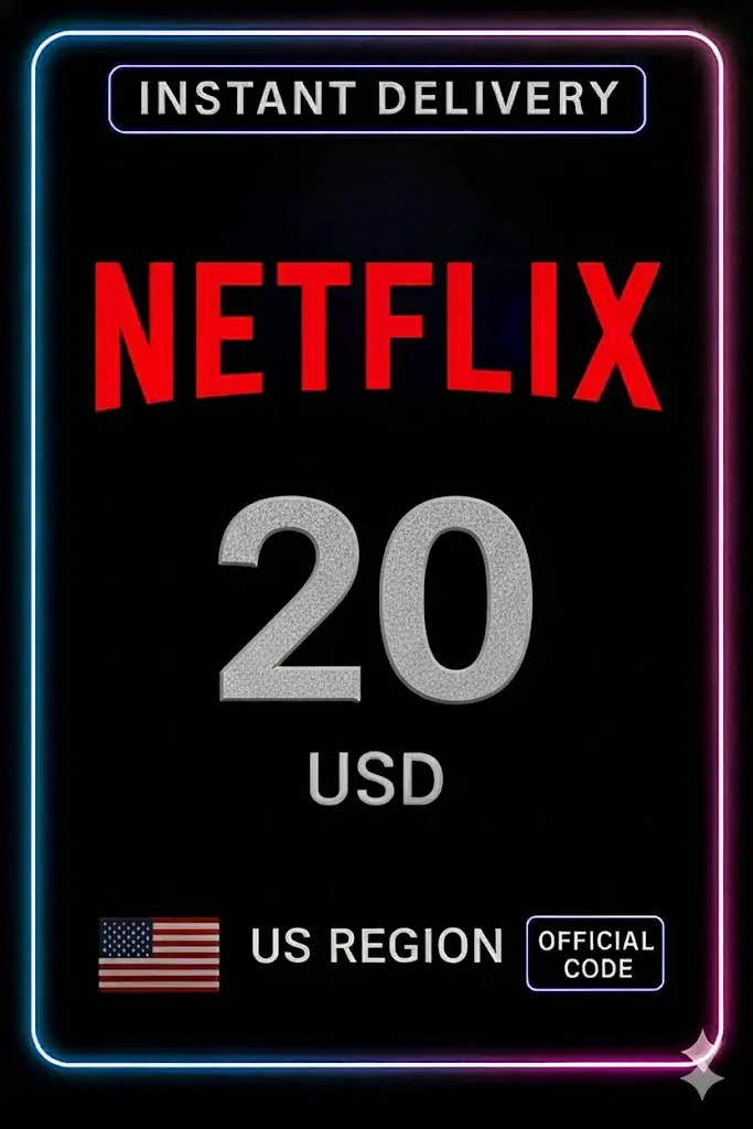 Netflix US 20 USD