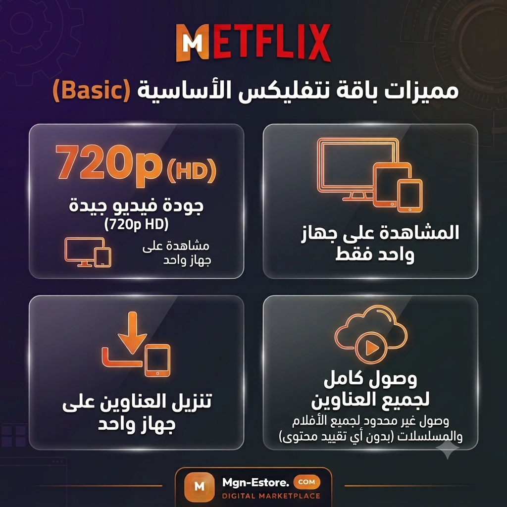 Netflix Basic 5 Months