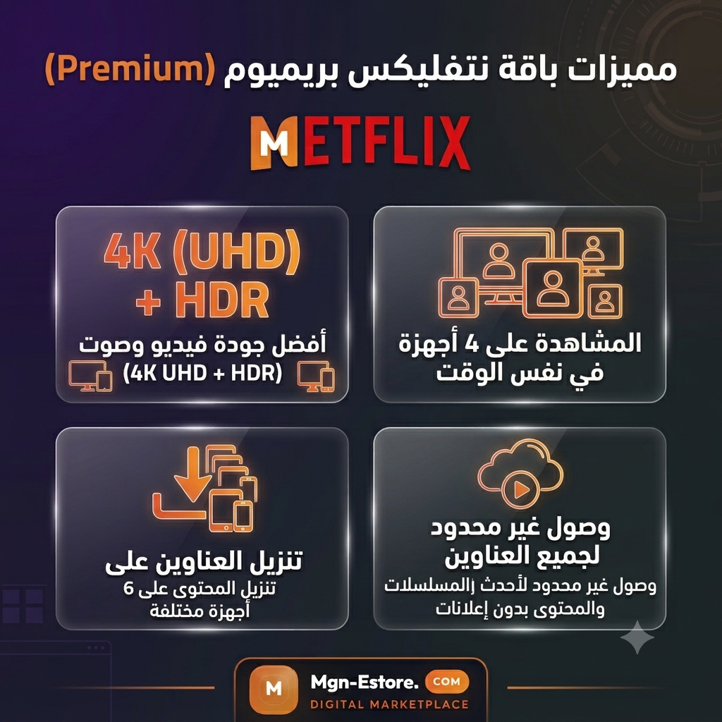 Netflix Premium 3 Months