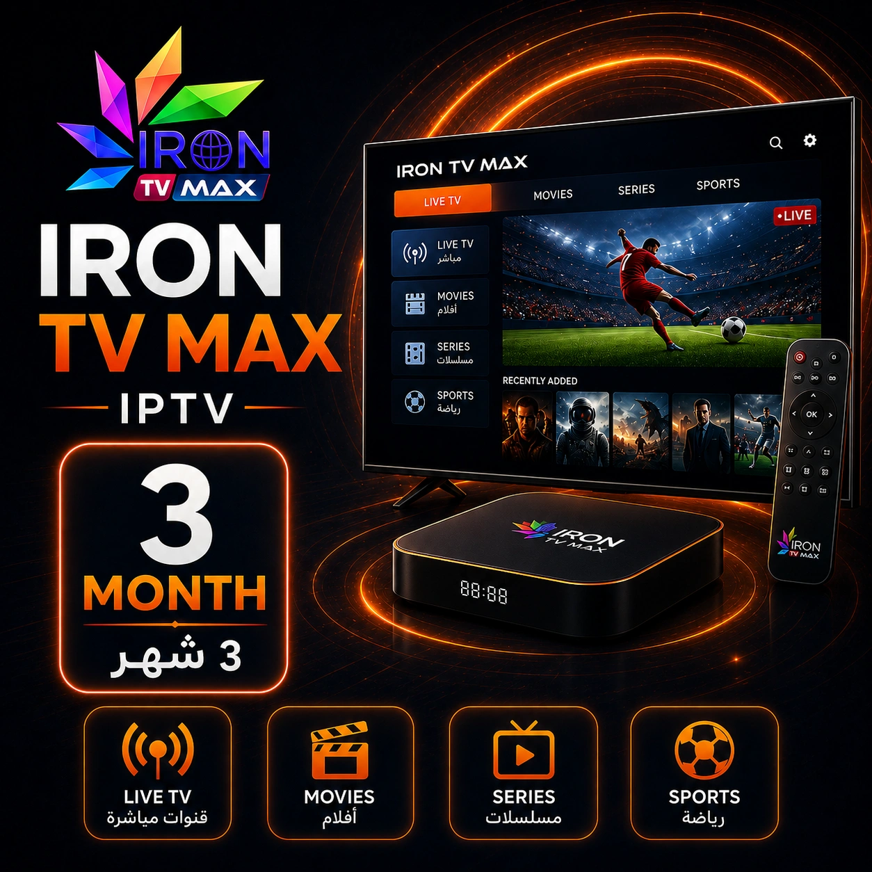 IRON  PRO 3M