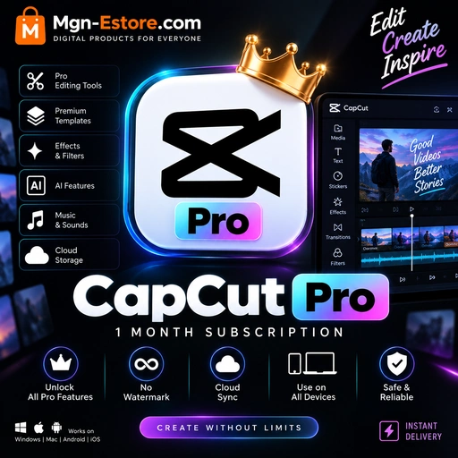 Capcut Pro 1M